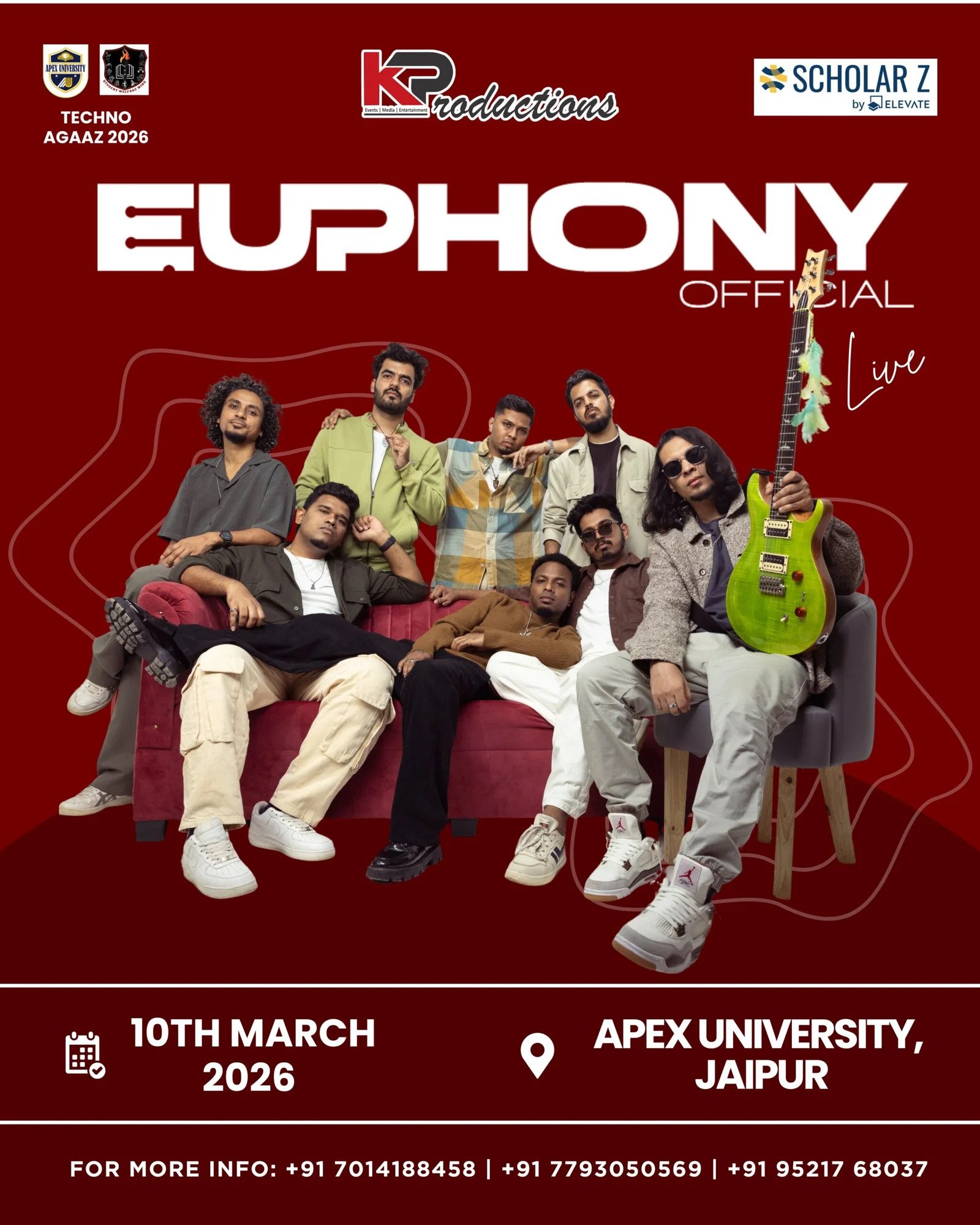 Euphony Band — Live Performance — official poster